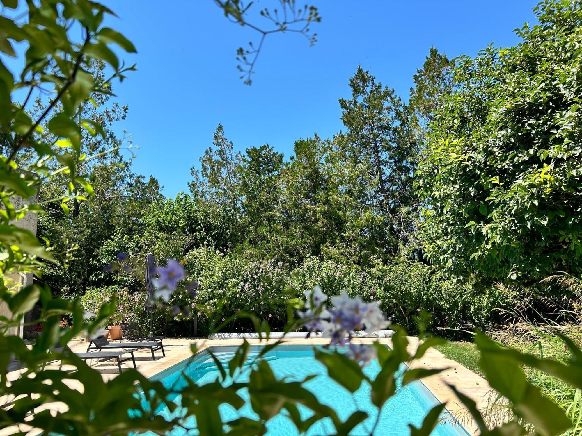 Provenzalisches Landhaus Les Martinets Am Fusse Des Mont Ventoux Villes-sur-Auzon Bagian luar foto