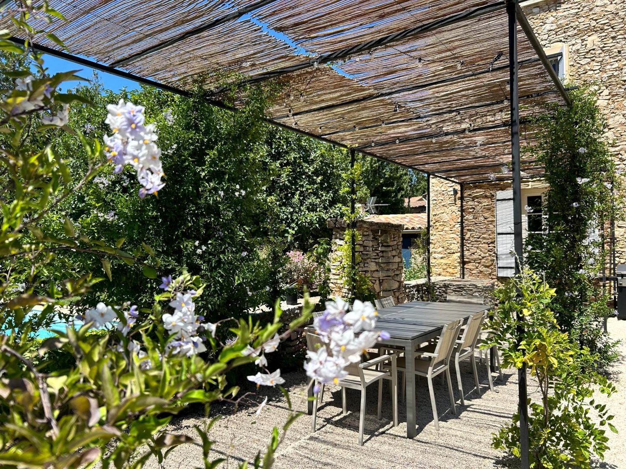 Provenzalisches Landhaus Les Martinets Am Fusse Des Mont Ventoux Villes-sur-Auzon Bagian luar foto